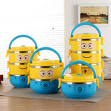 Lunch Box Cartoon Stainless Steel Food Container