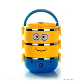 Lunch Box Cartoon Stainless Steel Food Container